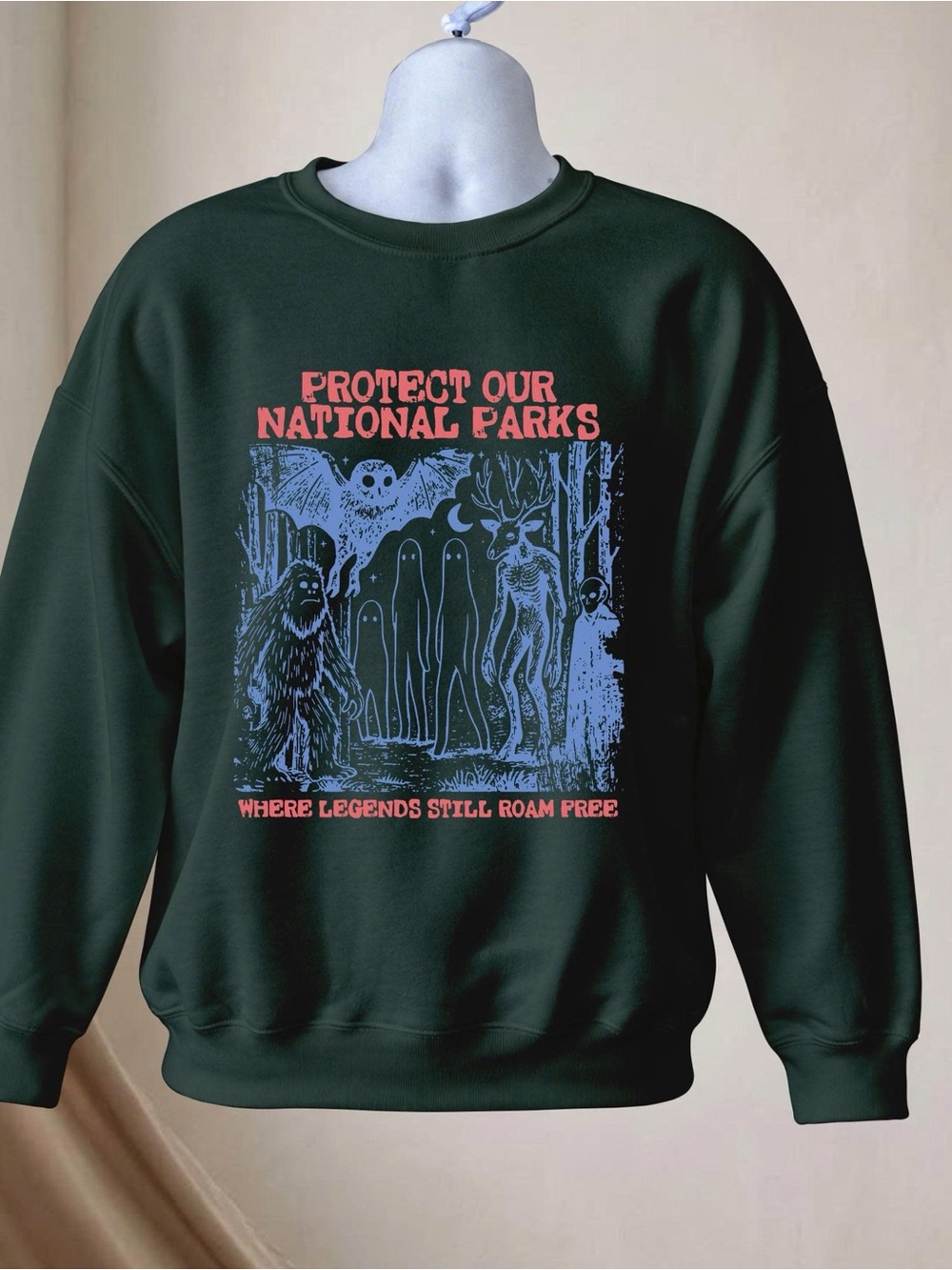Protect our National Parks Graphic Sweatshirt